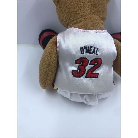 Ty Beanie Baby Shaq O'Neal 32  Shaq Bear Basketball Stuffed Plush Toy 10” No Tag - Picture 8 of 11